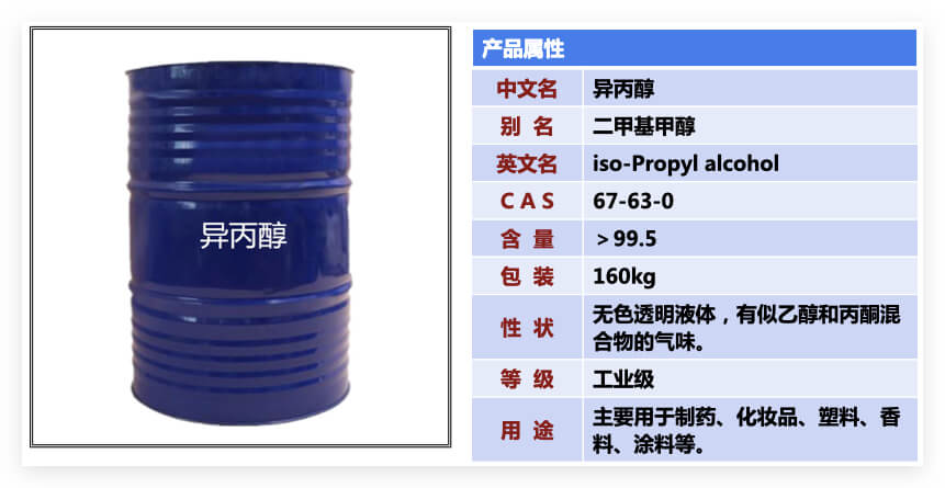 异丙醇产品介绍